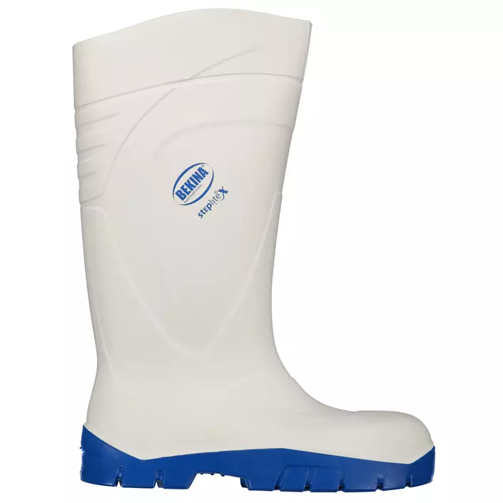 Bekina Steplite X030 safety rubber boots S4, White/Blue, large image number 0
