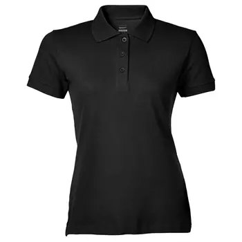 Mascot Crossover Grasse dame polo T-shirt, Sort
