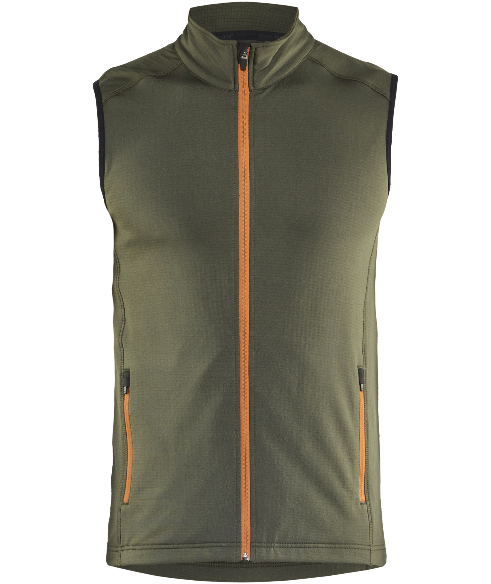 Bl&aring;kl&auml;der Striker fleece v&auml;st full stretch, Skogsgr&ouml;n/Rost