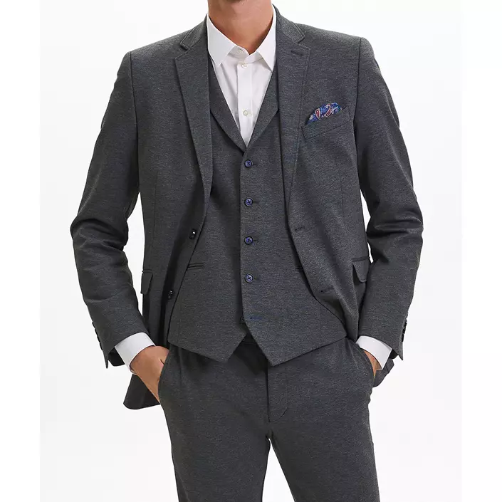 Sunwill Extreme Flex Modern fit blazer, Charcoal, large image number 3