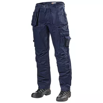 L.Brador craftsman trousers 103B, Marine Blue