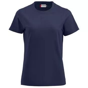 Clique Premium dame T-shirt, Mørk navy