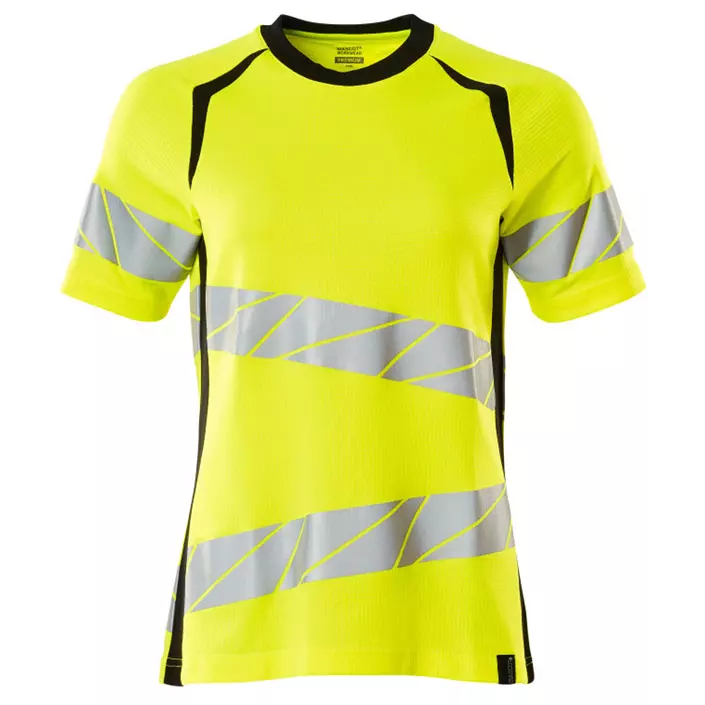 Mascot Accelerate Safe Damen T-Shirt, Hi-vis Gelb/Schwarz, large image number 0