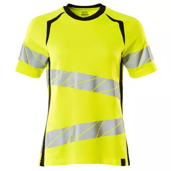 Mascot Accelerate Safe Damen T-Shirt, Hi-vis Gelb/Schwarz