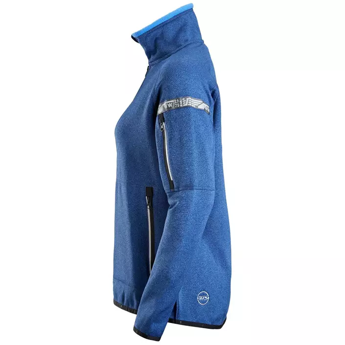 Snickers AllroundWork women's fleece jacket 8017, Blue, large image number 2