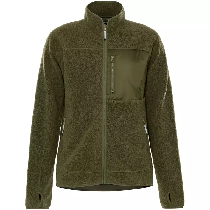 Fristads Argon women's fleece jacket, Light Army Green, large image number 0