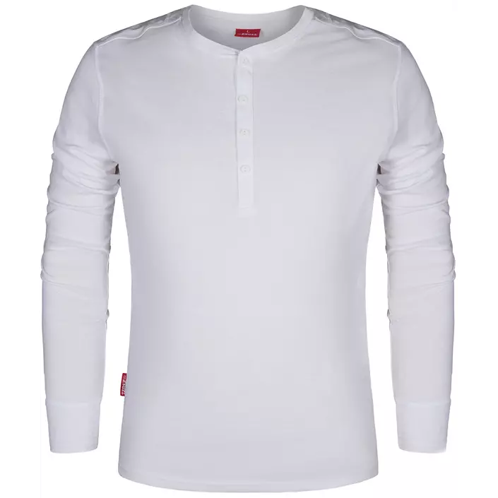 Engel Extend langærmet Grandad T-shirt, Hvid, large image number 0