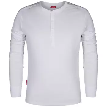Engel Extend langärmliges Grandad T-Shirt, Weiß