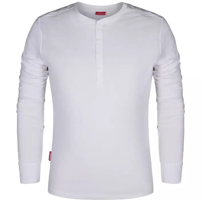 Engel Extend langærmet Grandad T-shirt, Hvid, large image number 0