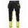 ProJob craftsman trousers 6540, Hi-vis Yellow/Black, Hi-vis Yellow/Black, swatch
