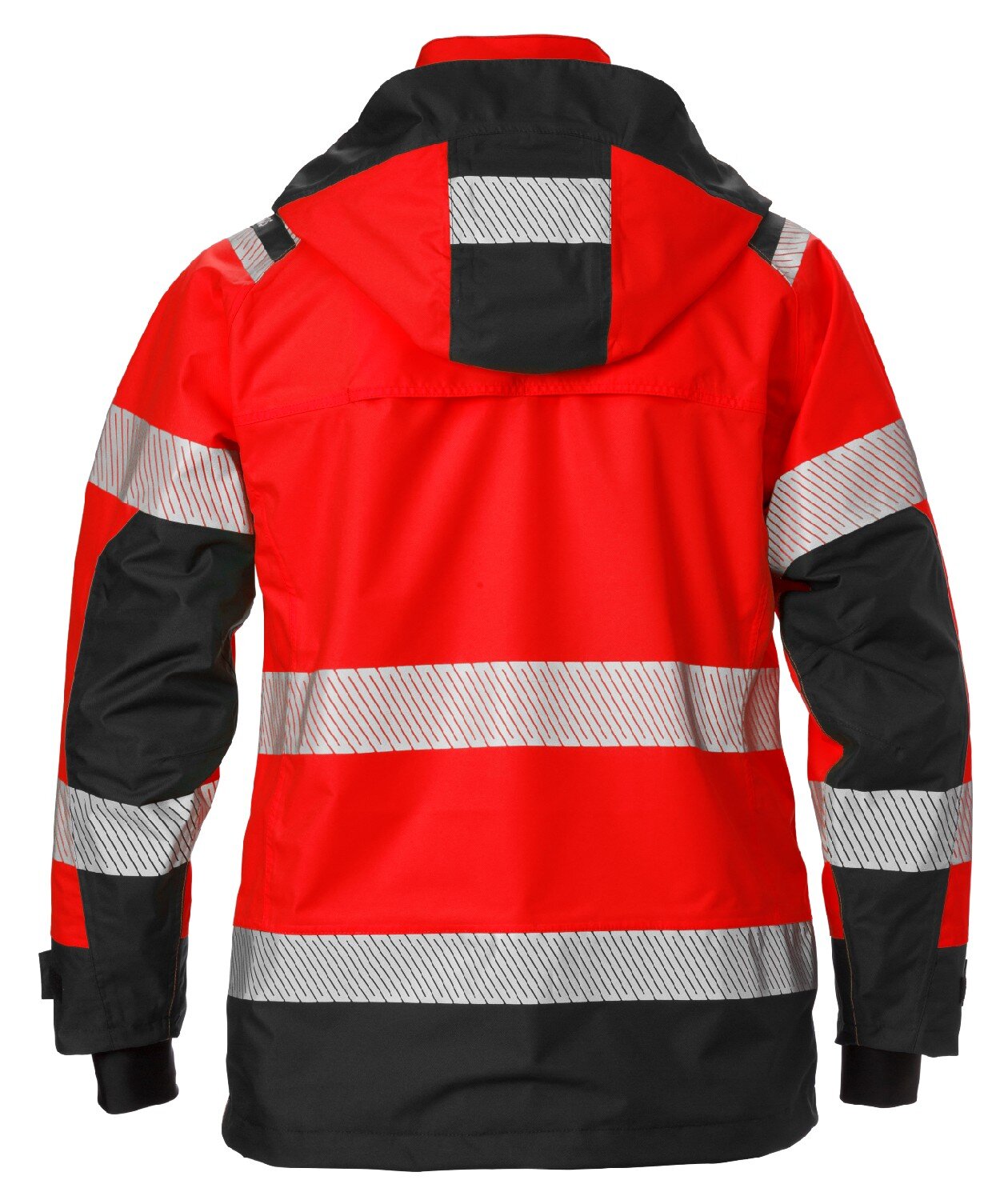 Fristads Airtech women's shell jacket 4518, Hi-Vis red/black