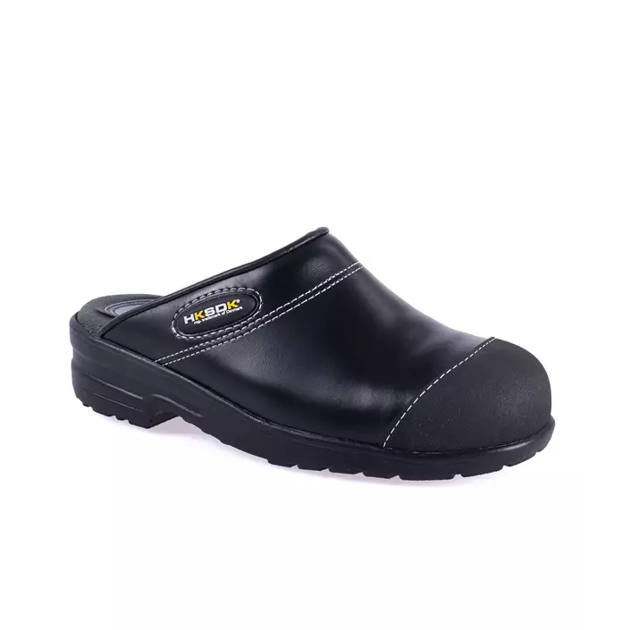 HKSDK S90 safety clogs without heel cover SB, Black, large image number 2