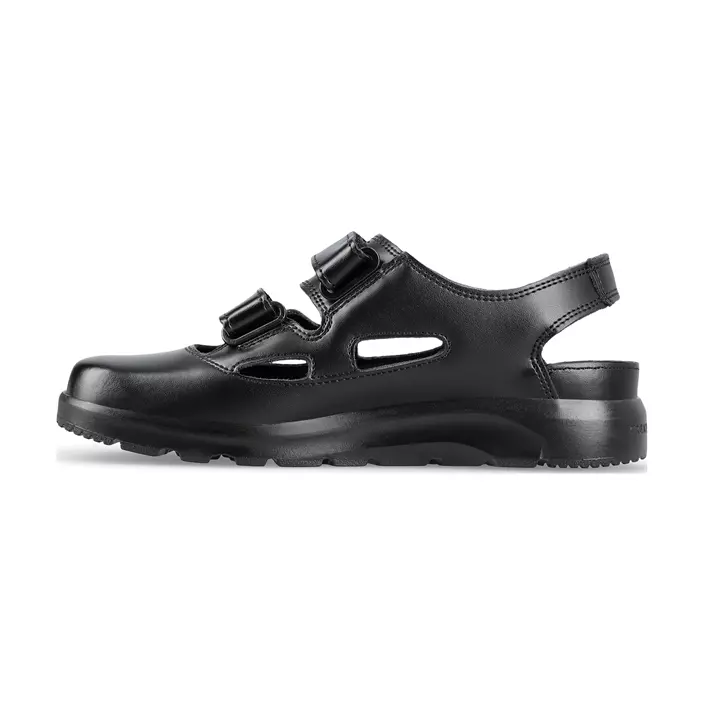 Sika OptimaX work sandals OB, Black, large image number 2