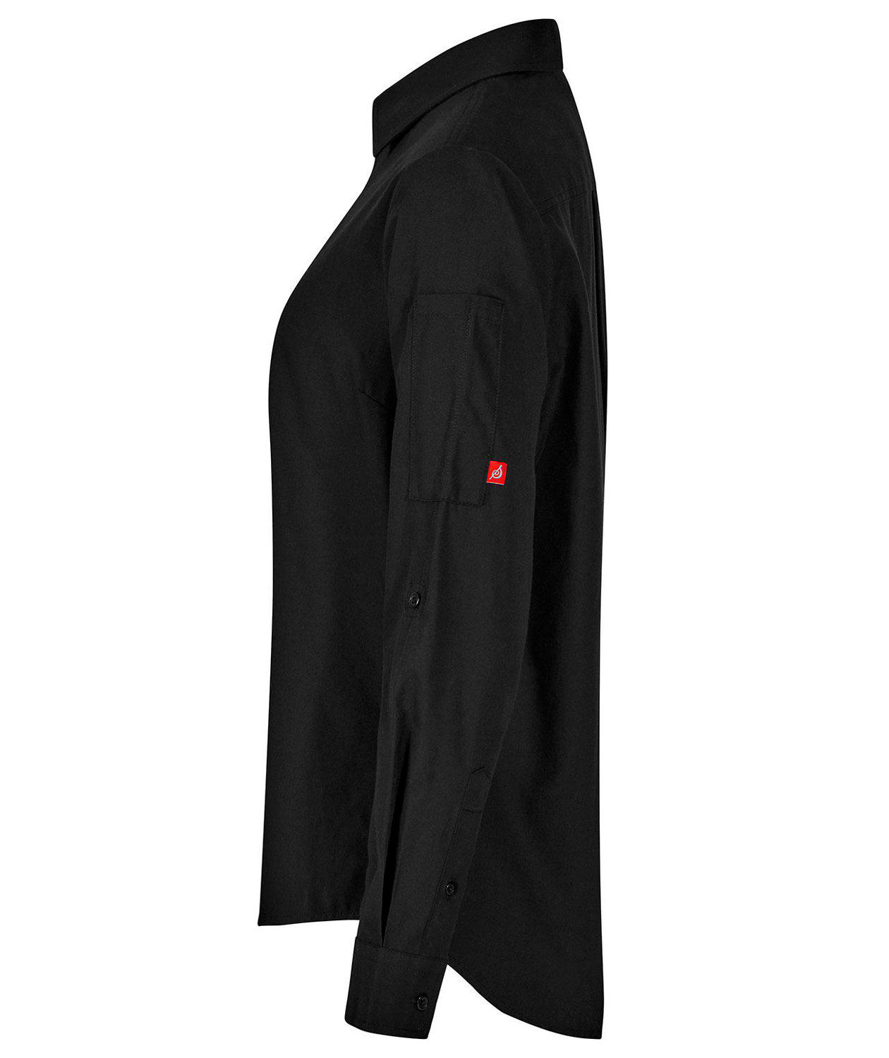 Segers 1210 dameskjorte, Sort, large image number 3