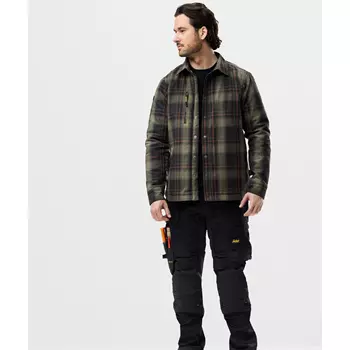 Snickers AllroundWork flannel skjortejakke 8522