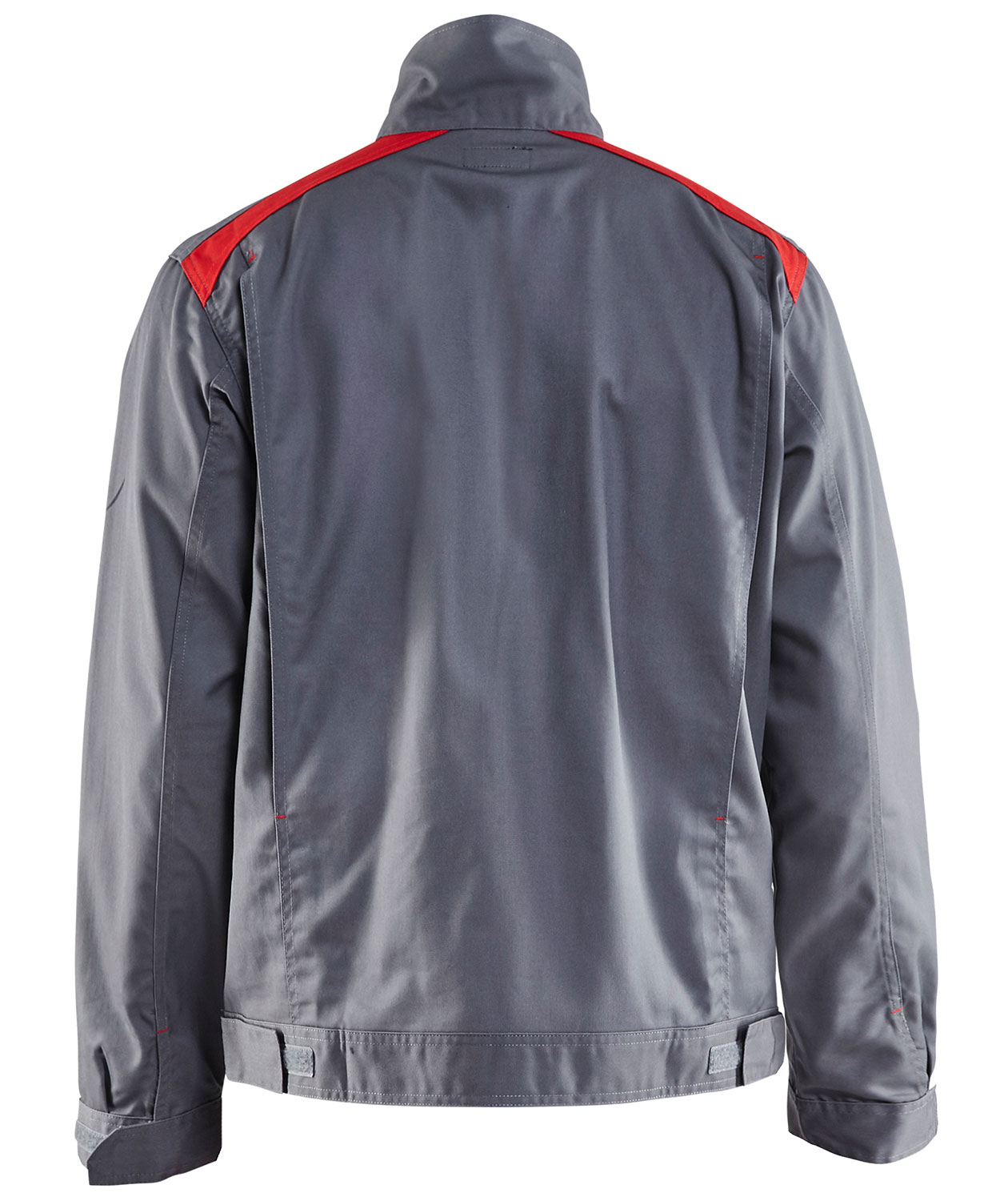 Bl&aring;kl&auml;der industrijacka 4054, Gr&aring;/R&ouml;d