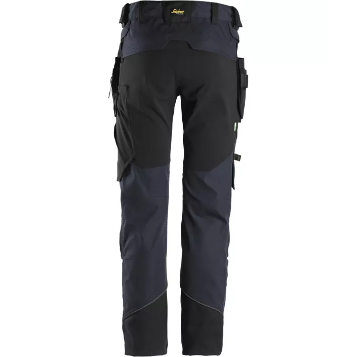 Snickers FlexiWork craftsman trousers 6972, Navy/black, large image number 1