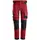 Snickers AllroundWork work trousers 6341, Chili Red/Black, Chili Red/Black, swatch