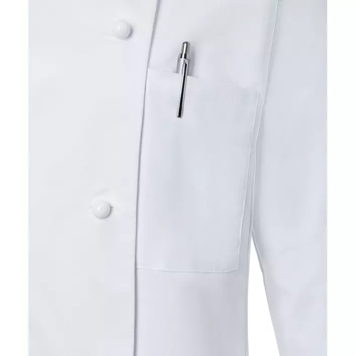 Karlowsky Agathe women's chefs jacket without buttons, White, large image number 4