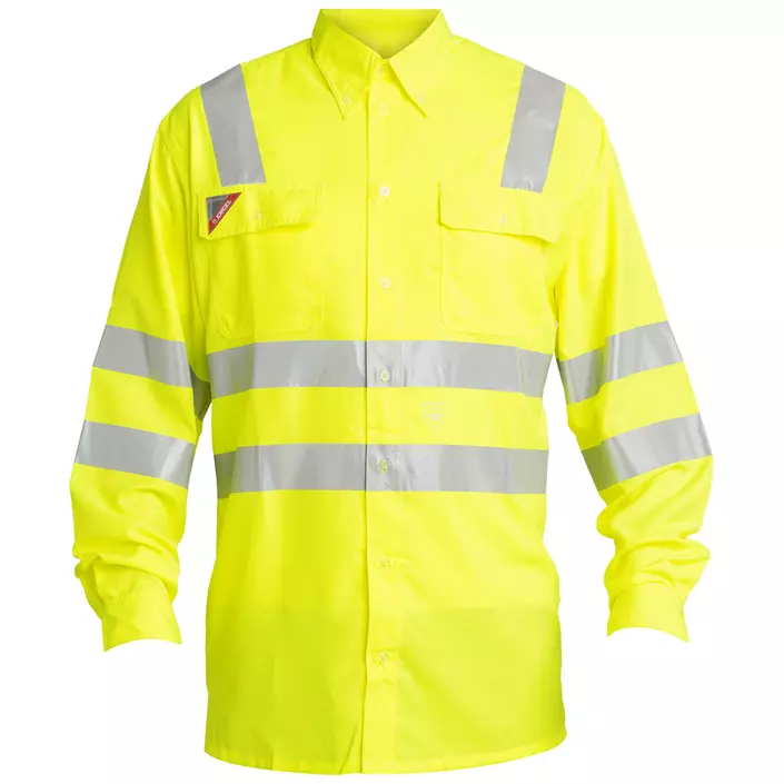 Engel work shirt, Yellow, large image number 0