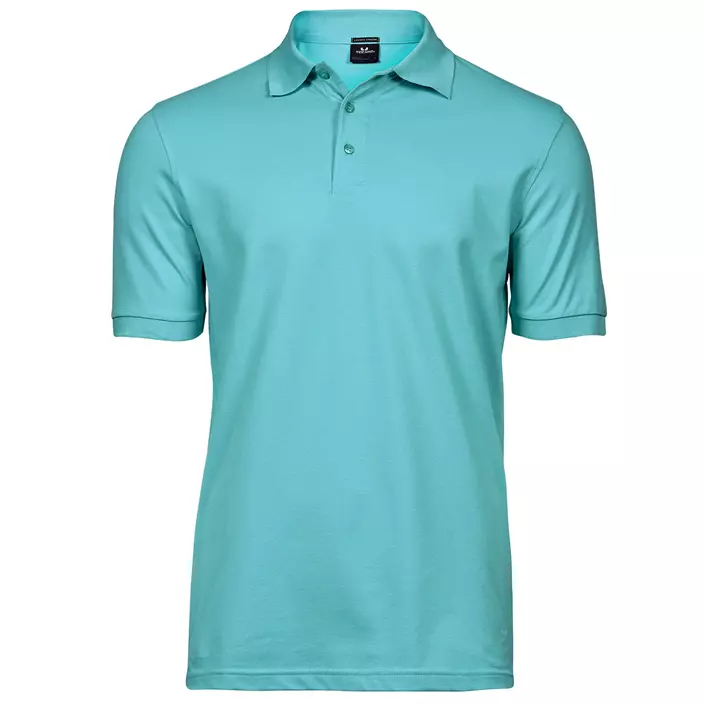 Tee Jays Luxury Stretch polo T-shirt, Aqua, large image number 0