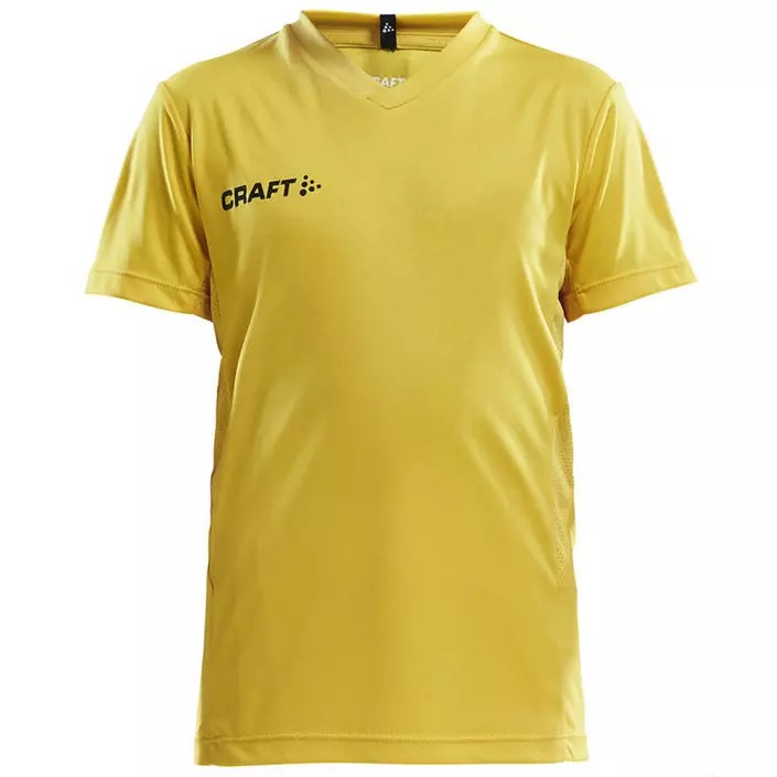 Craft Squad sports T-shirt barn, Gul, large image number 0