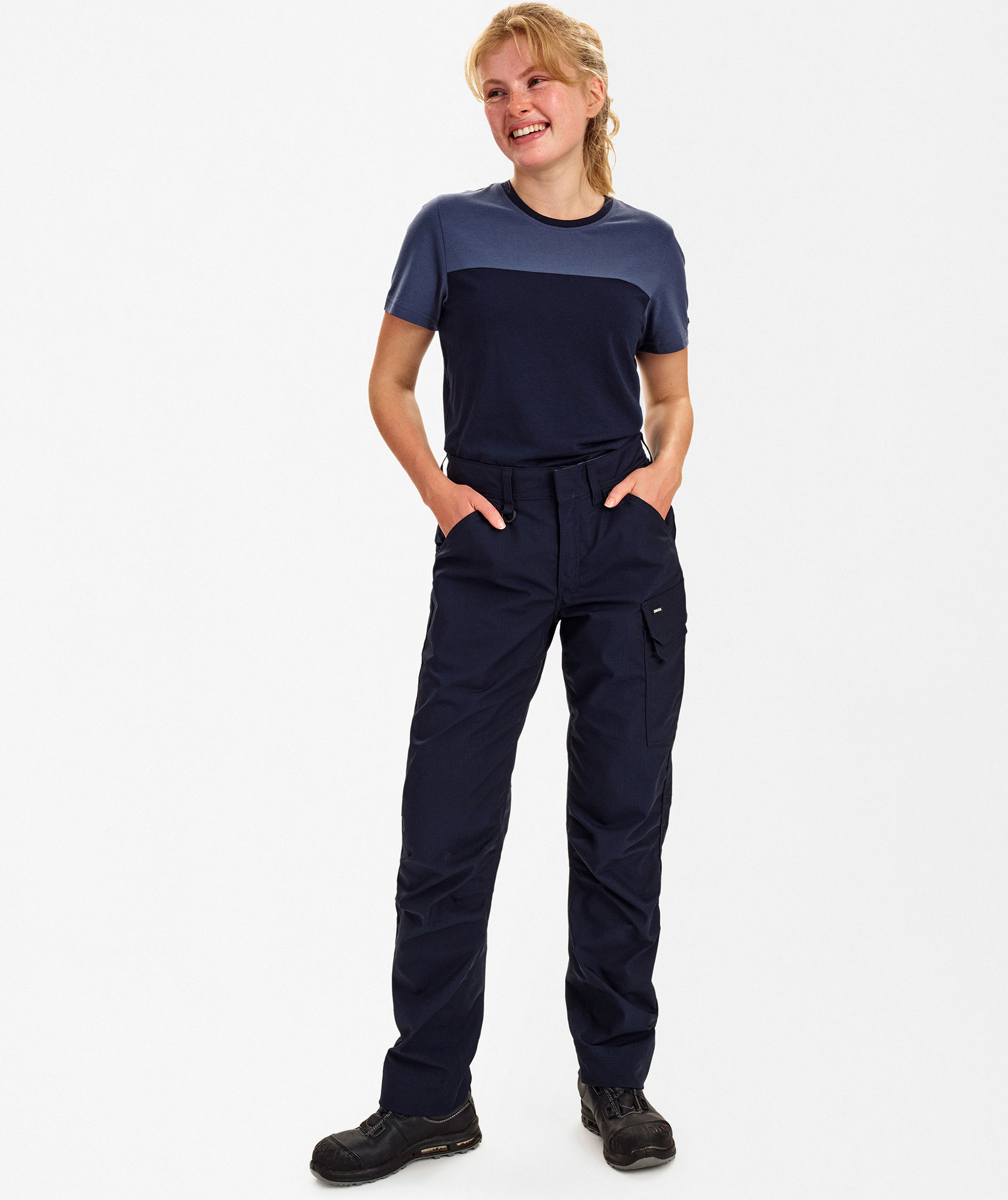 Engel Entire women's service trousers, Deep Blue, large image number 2