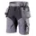 L.Brador craftsman shorts 1844PB, Grey/Black, Grey/Black, swatch