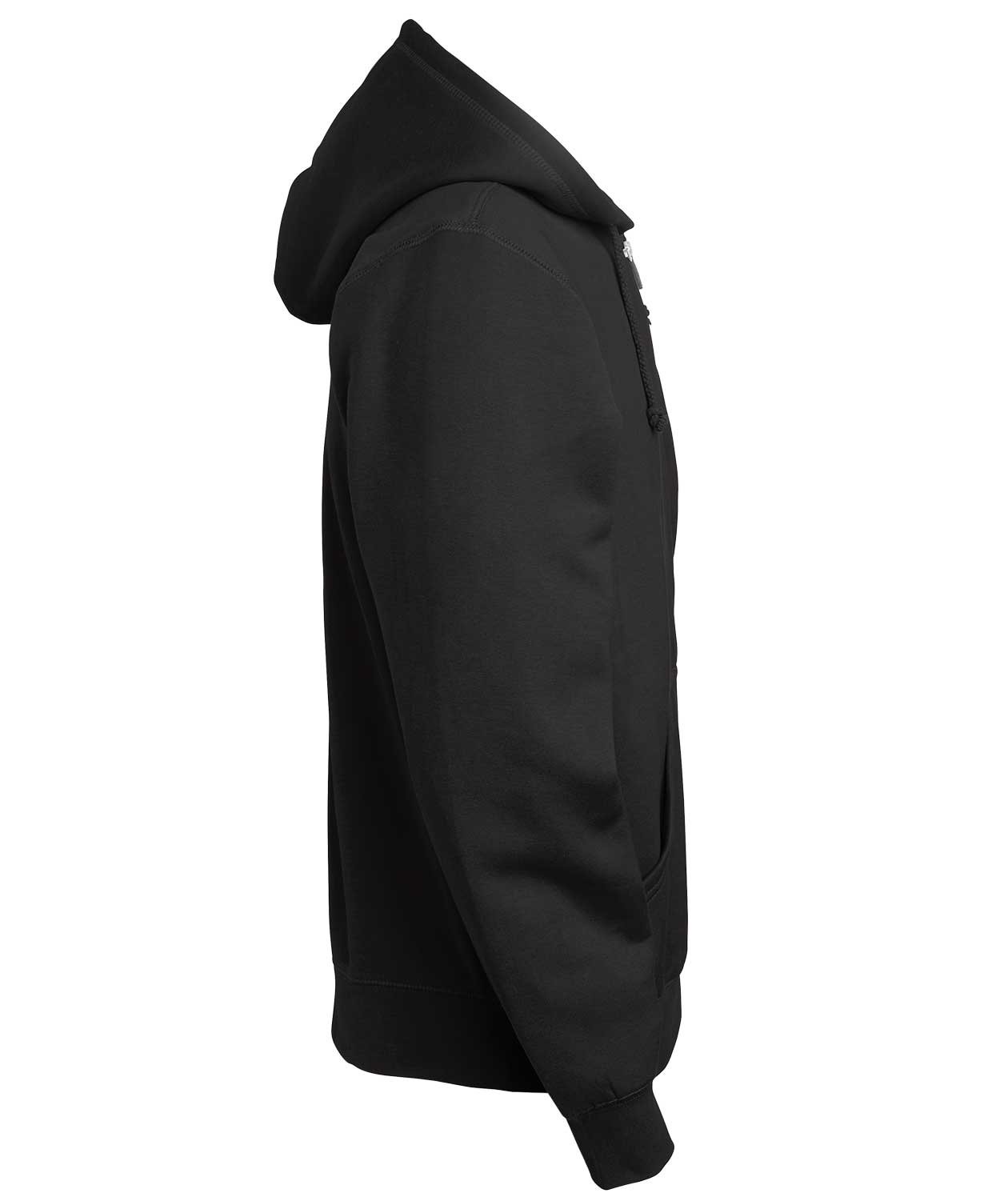South West Parry hoodie with full zipper, Black