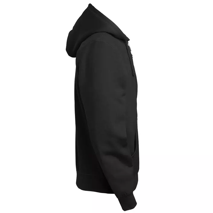 South West Parry hoodie with full zipper, Black, large image number 1