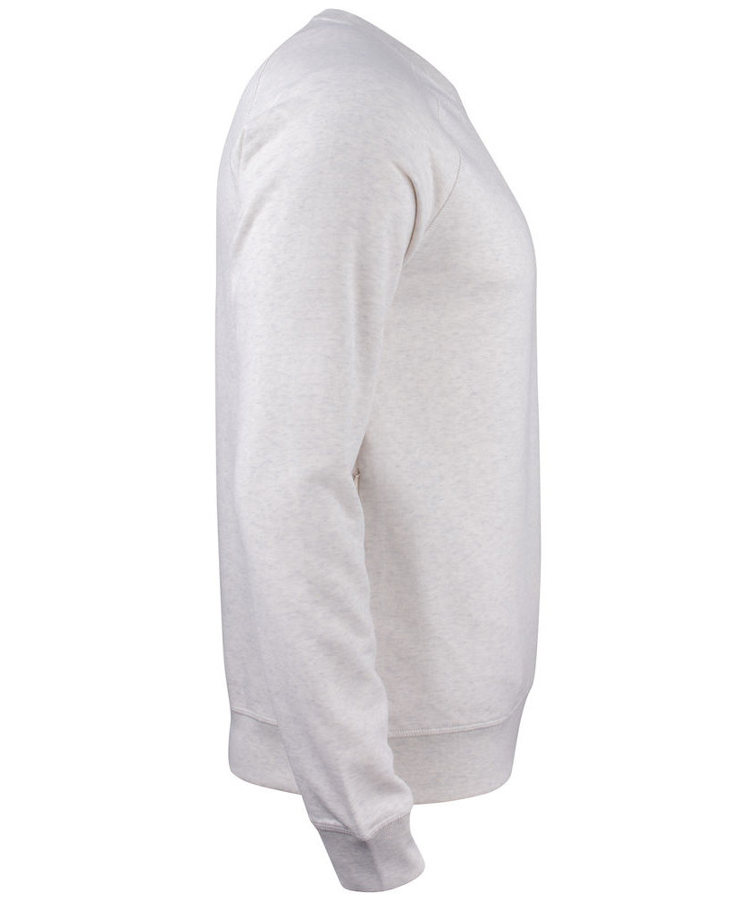Clique Premium OC Sweatshirt, Hellgrau meliert, large image number 2