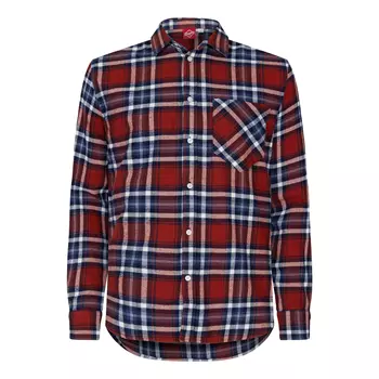 Segers 1227 flanellskjorta, Röd/Blå