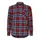 Segers 1227 flannel shirt, Red/Blue, Red/Blue, swatch