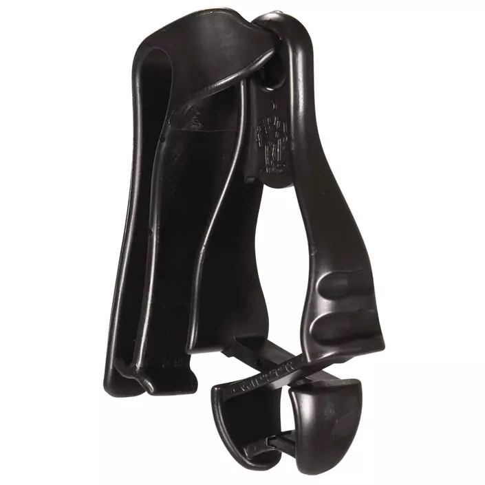 Ergodyne Squids 3405 Glove clip holder with belt clip, Black, Black, large image number 0