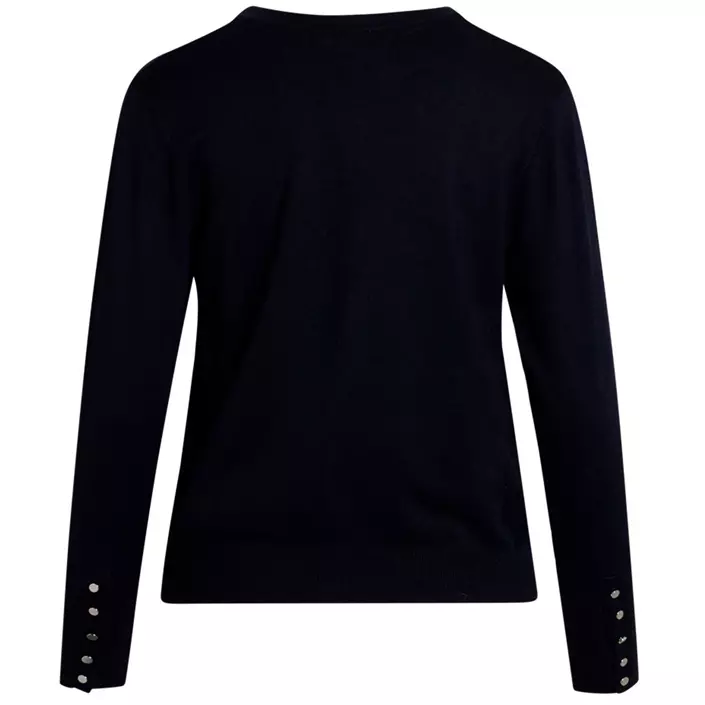Claire Woman Camilla women's knitted cardigan, Dark navy, large image number 1