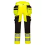 Portwest DX4 craftsmens trousers full stretch, Hi-vis Yellow/Black