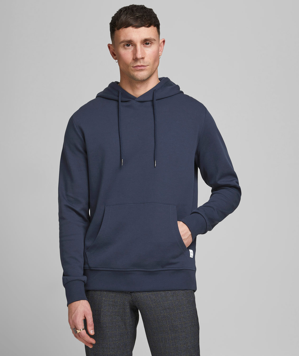 Jack & Jones JJEBASIC h&aelig;ttetr&oslash;je, Navy Blazer, large image number 1