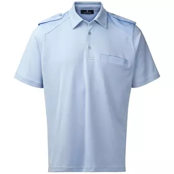 CC55 Frankfurt Sportwool polo shirt, Light-Blue