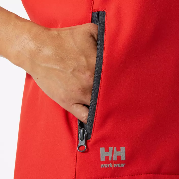 Helly Hansen Manchester 2.0 women's softshell vest, Alert red, large image number 5