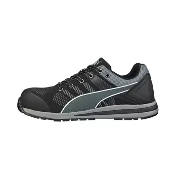 Puma Elevate Knit Low safety shoes S1P, Black/Grey
