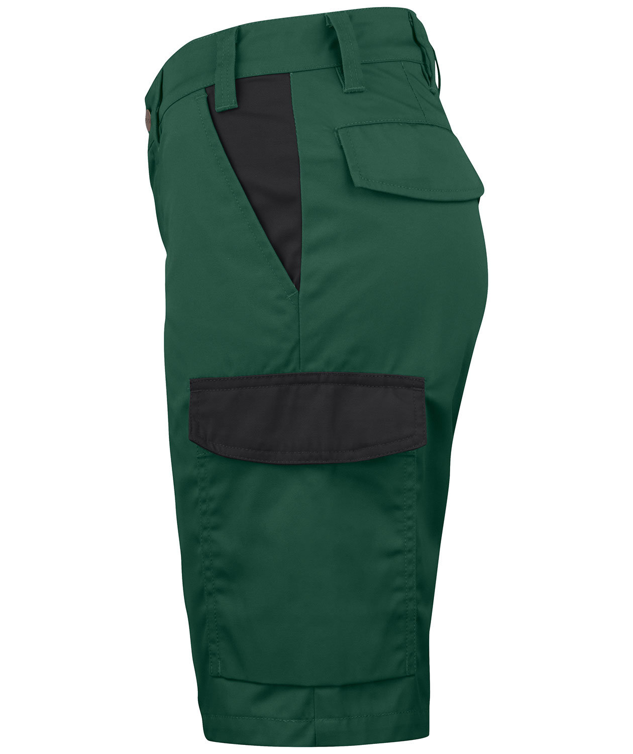 ProJob women's work shorts 2529, Forest Green, large image number 3