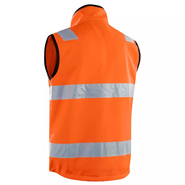 Blåkläder softshell vest, Hi-vis Orange, large image number 1