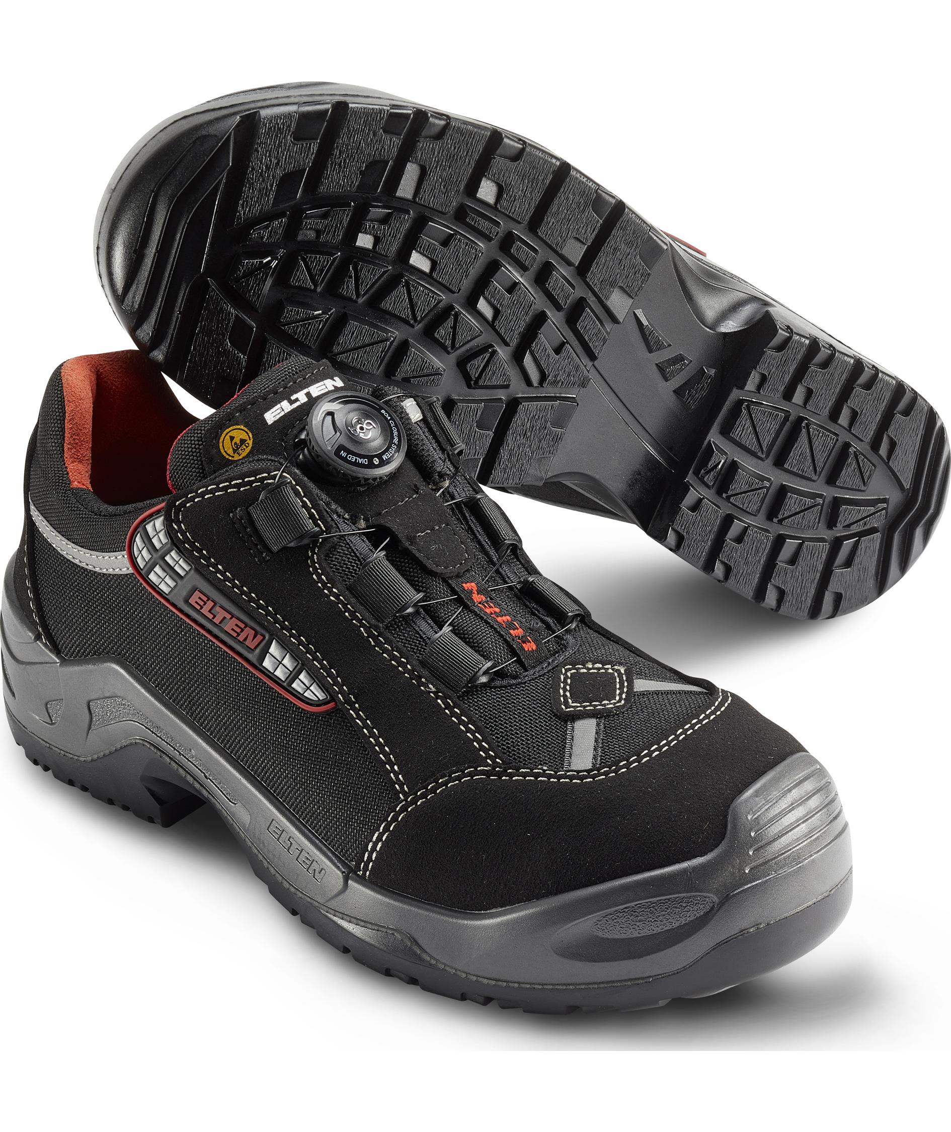 2. Sortering Elten&nbsp;Senex&nbsp;AL&nbsp;BOA&nbsp;sikkerhedssko&nbsp;S3, Sort