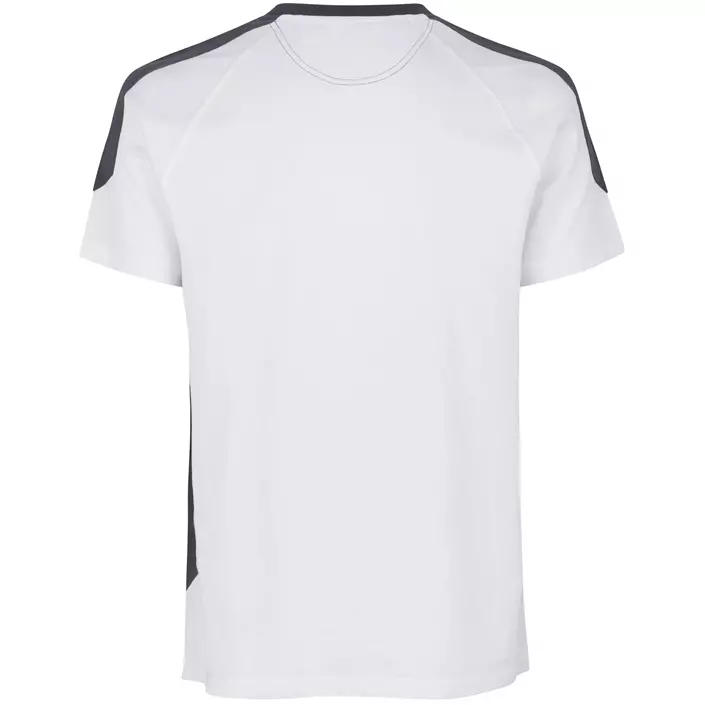 ID Pro Wear kontrast T-skjorte, Hvit, large image number 1