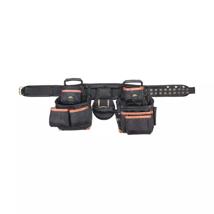 CLC Work Gear 1452 combi carpenter tool belt, Black/Brown, Black/Brown, large image number 0