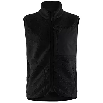 Blåkläder fibre pile vest, Black