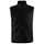 Blåkläder fibre pile vest, Black, Black, swatch