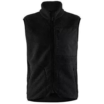 Blåkläder fibre pile vest, Black