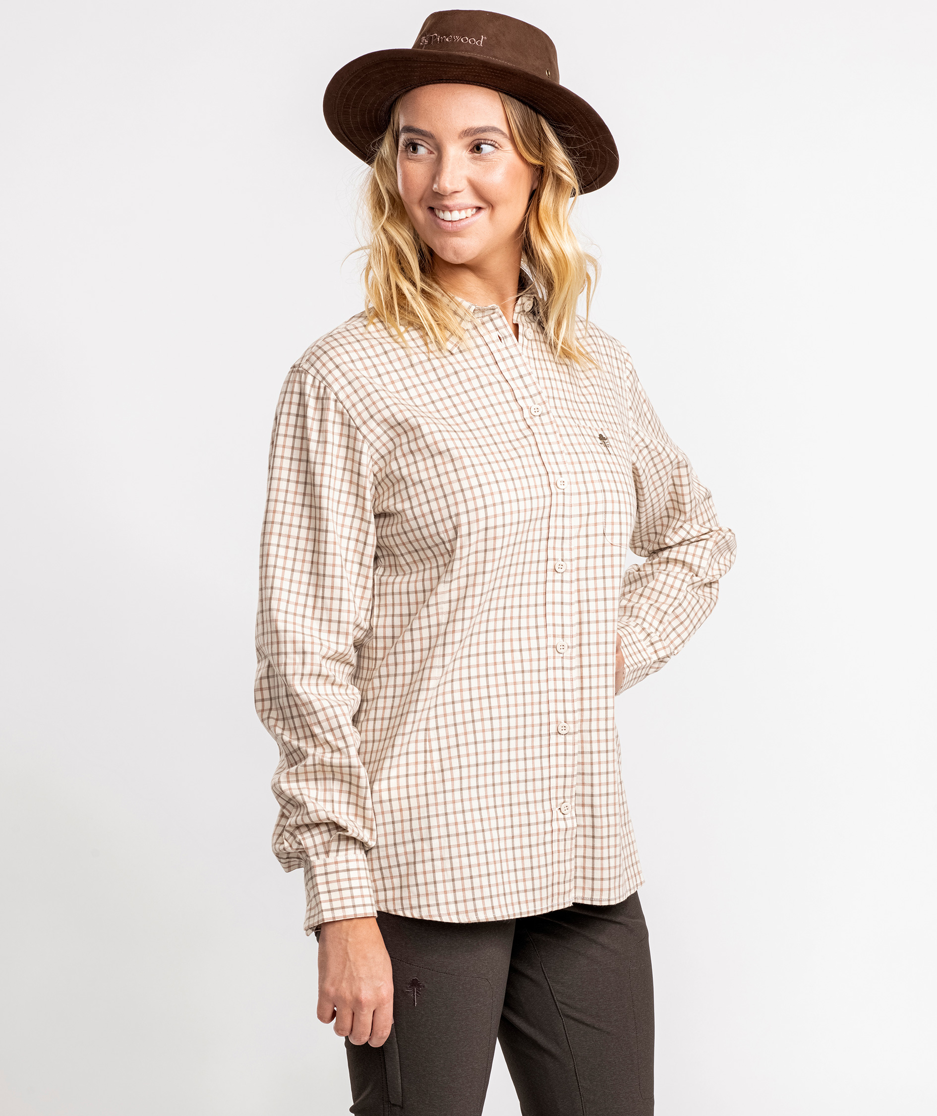 Pinewood Nydala Grouse dameskjorte