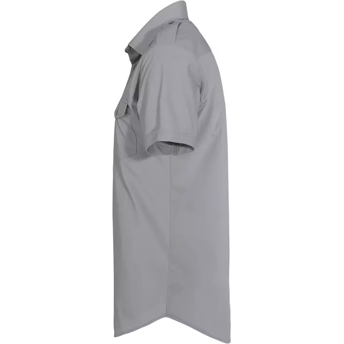 Derby of Sweden Maverick Slim fit kortärmad pilotskjorta, Grey, large image number 4